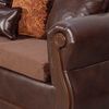 Sofa Black Factory Gran Columbia 3 Cuerpos Café
