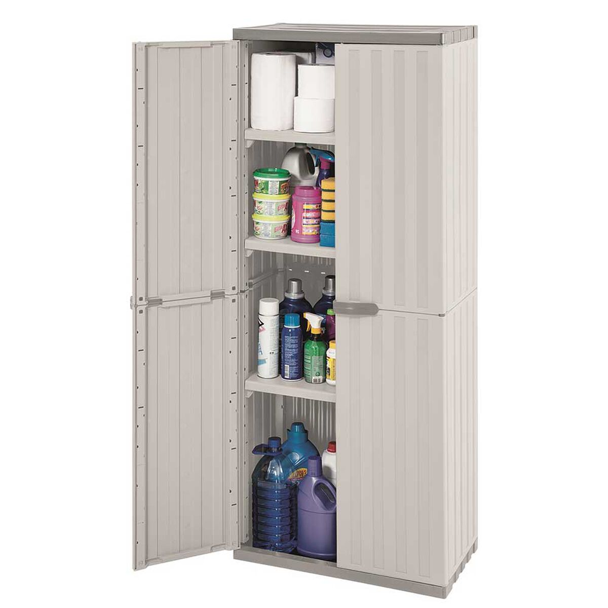 Armario Grande Rimax Starplastic Gris Hielo