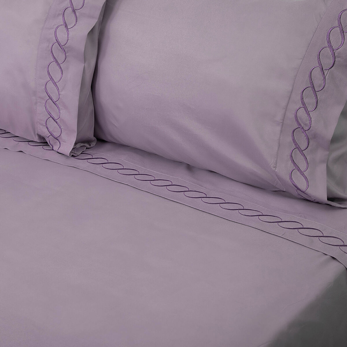 Sábana Doral King Microfibra Lila
