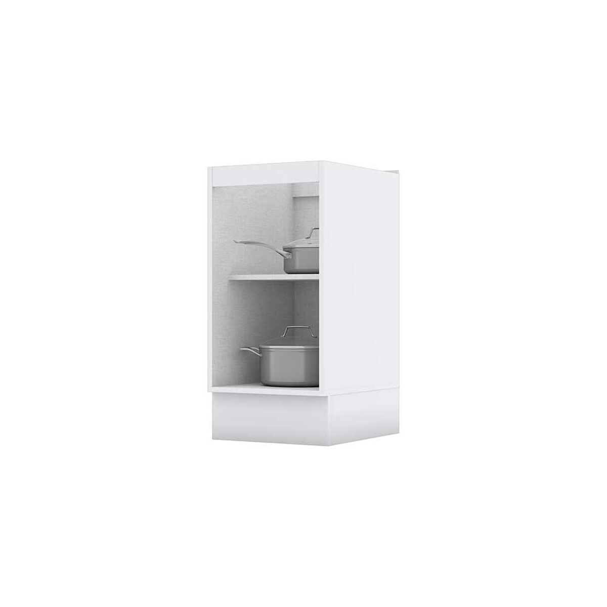 Mueble de Cocina Base  Home Mobili Americana 1 Puerta Café
