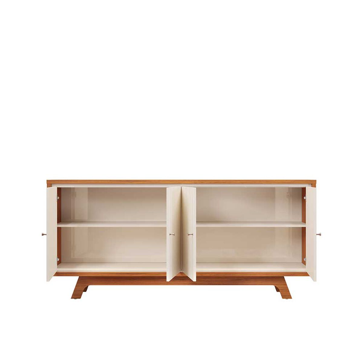 Buffet Vekkahome Brise 4 Puertas Caf&eacute; Beige