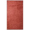 Bajada De Cama Doral Shaggy 100 x 60 cm Terracota