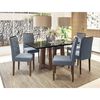 Juego de Comedor Jdo & Design Caroline Celeste 6 Sillas 