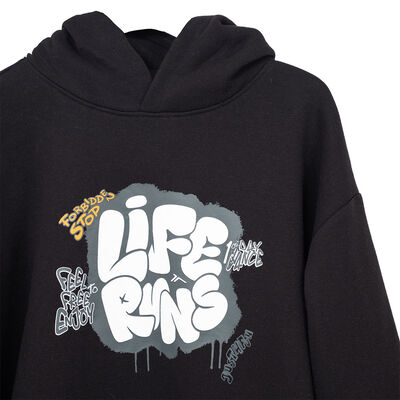 Imagen 2 del producto Polerón de Algodón Niño Cutback Negro