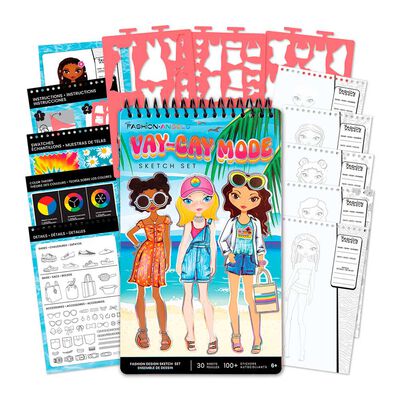 Set Diseña con Stickers Fashion Angels