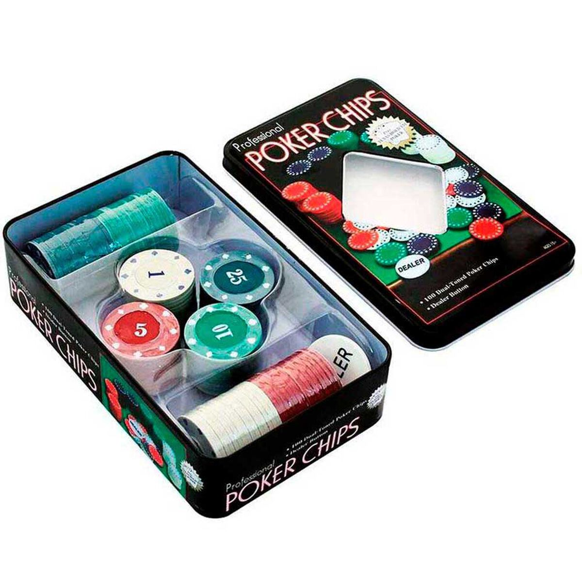 Juego de Mesa Casino Fichas Nobel Toys