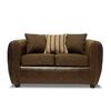 Juego de Living Elegant Detail Oklahoma Sofá 3 Cuerpos + Sofá 2 Cuerpos + Sillón 1 Cuerpo Café