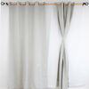 Set Cortina Doral Muguet 6 Piezas 140x220 cm Crudo