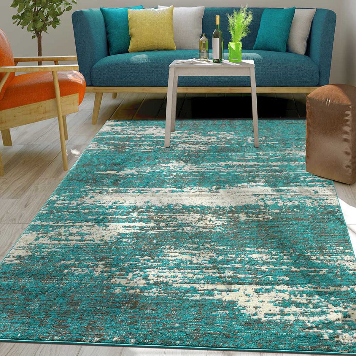 Alfombra Modalfo Arizona Azul 153 x 213 cm