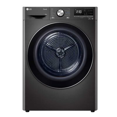 LG Secadora Frontal DF10BVC2S6R.BBLPECL 10 Kg Frontal Acero negro