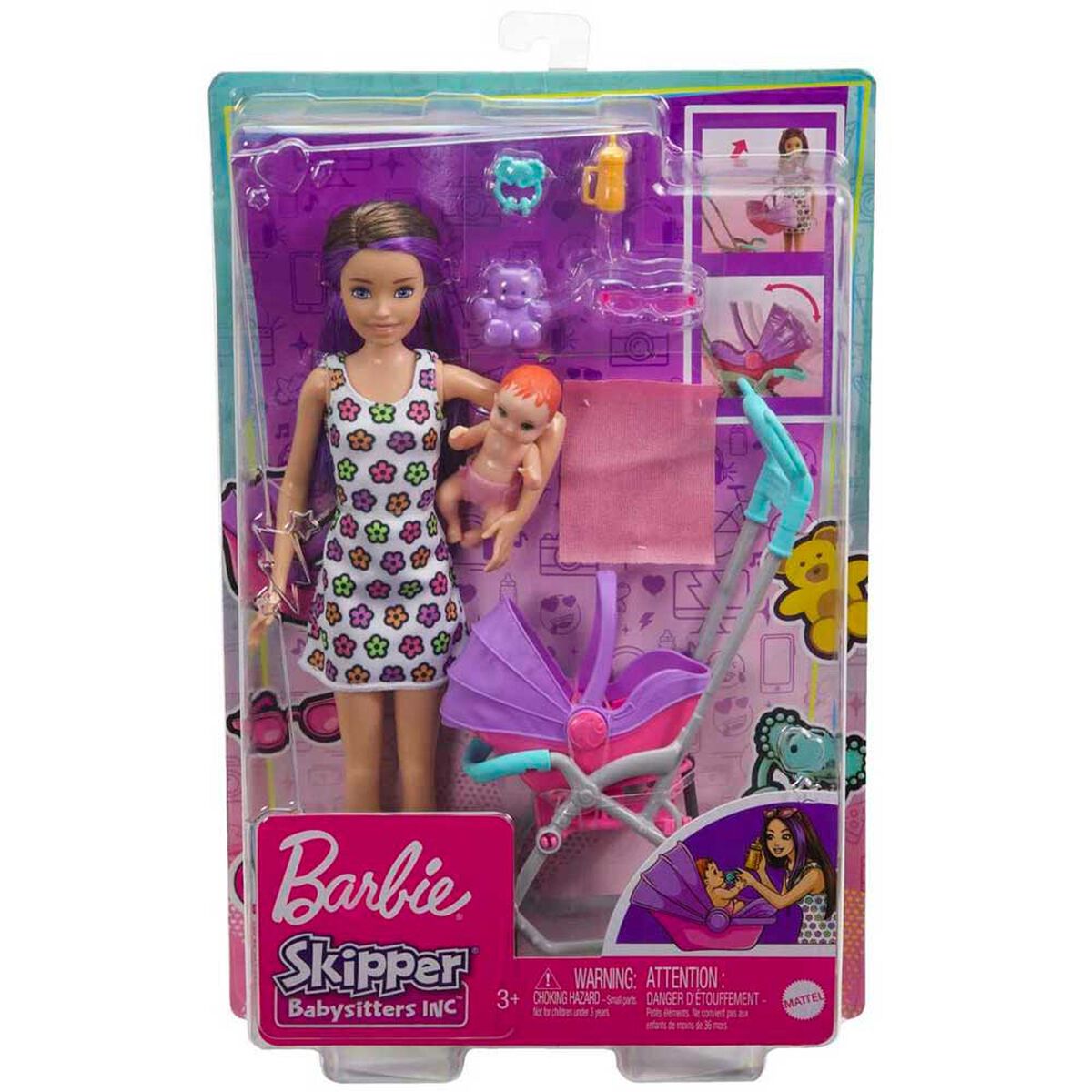 Barbie Skipper Babysitters Tarde de Paseo