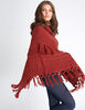Poncho Alma Mujer Flecos 