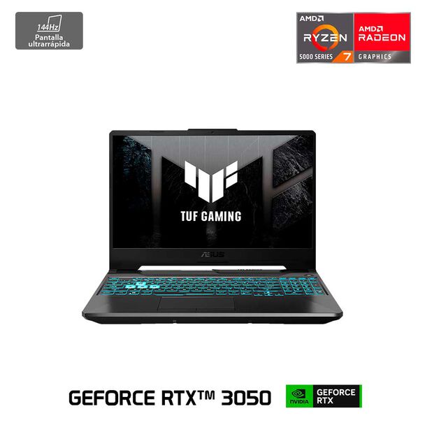 Notebook Gamer Asus TUF Gaming A15 AMD Ryzen 5 16GB RAM 512GB SSD 15,6"" NVIDIA RTX 3050