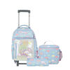 Pack Mochila con ruedas Xtrem Run 5XT Unicornio Azul