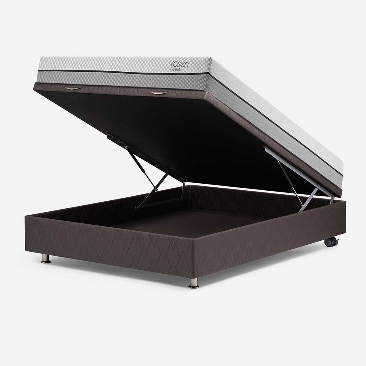 Boxet Rosen 2 Plazas Pratta + Respaldo + 2 Veladores Ferrara