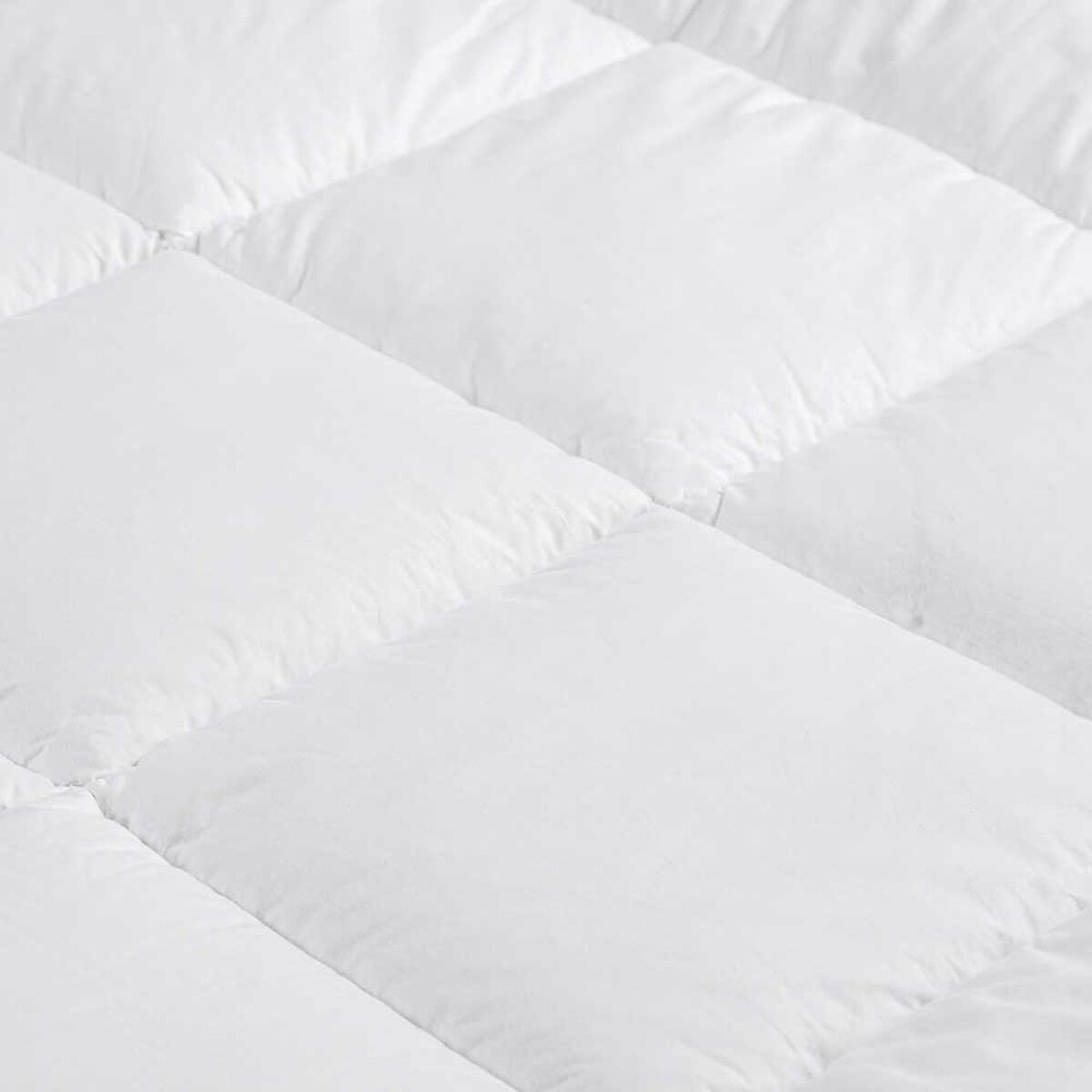 Cama Europea Cannon S&uacute;per King Hybrid Cotton + Topper + Almohadas Down Alternative 50x90 cm