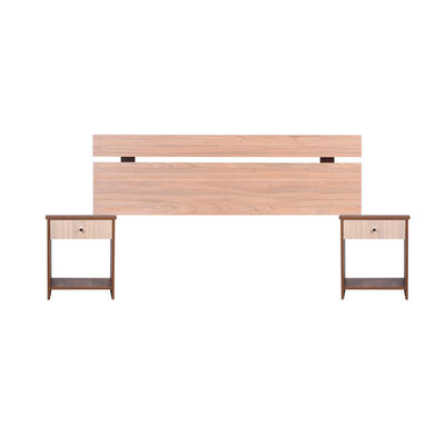 Imagen 1 del producto Respaldo 2 Plazas + 2 Veladores CIC Olmo