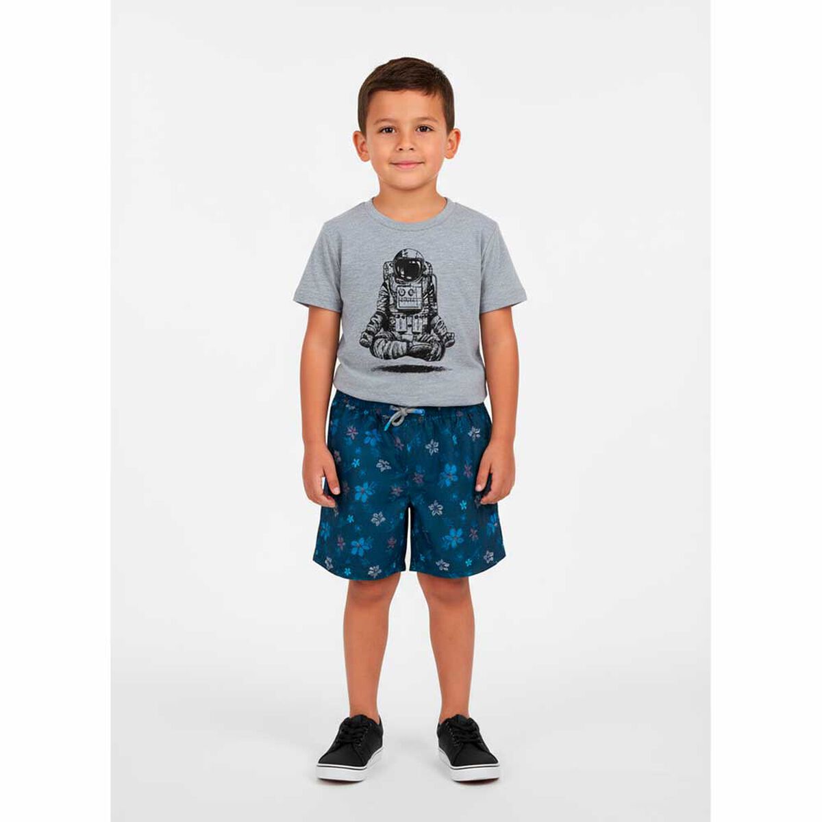 Polera Manga Corta Niño Chess