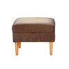 Pouf Bodevir Provenza Tacha Felpa 04 Chocolate&nbsp;