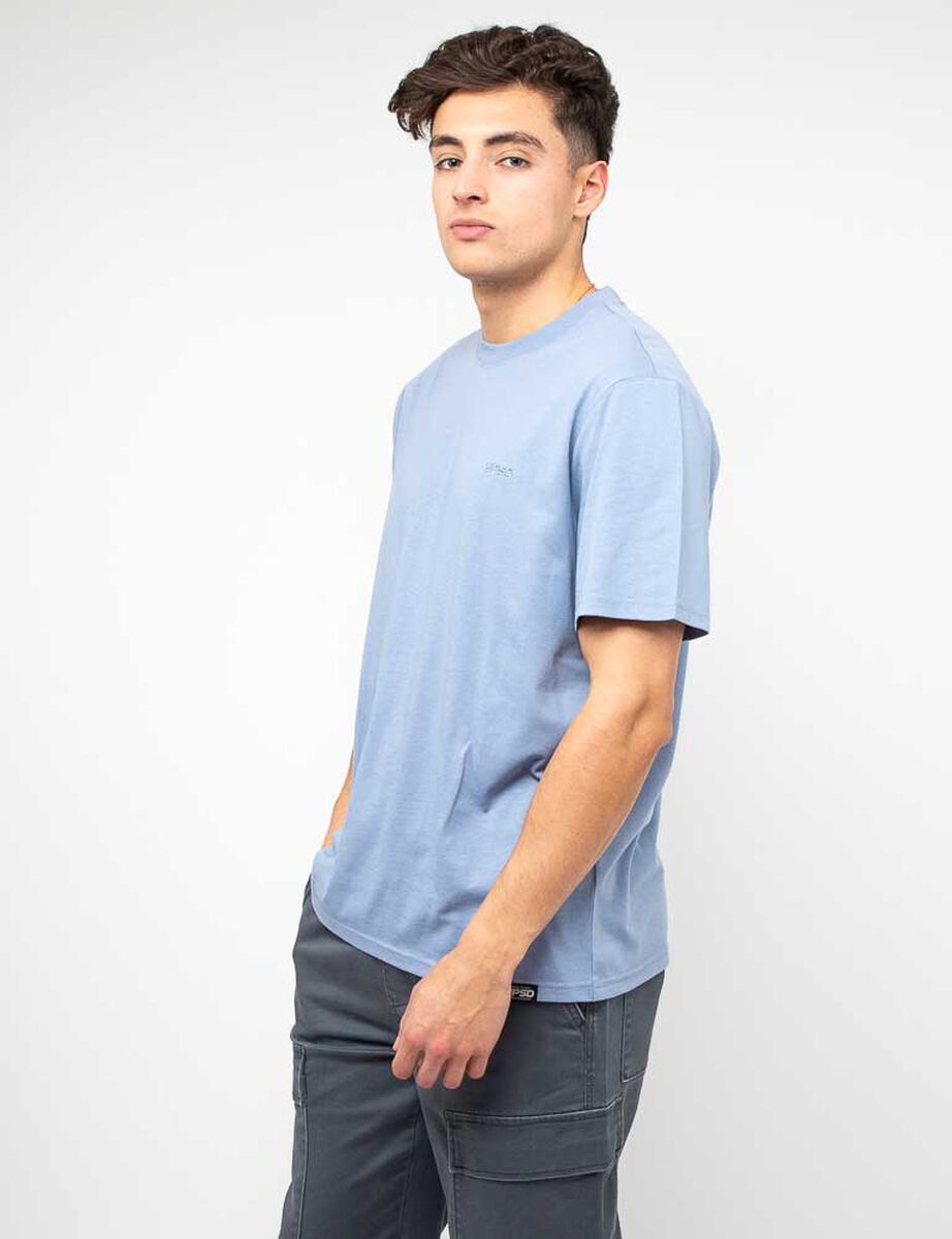 Polera Lisa Manga Corta Hombre Icono