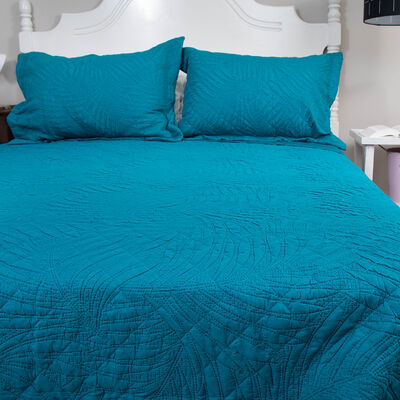 Imagen 2 del producto Quilt Doral King Azul Marino Bubbly