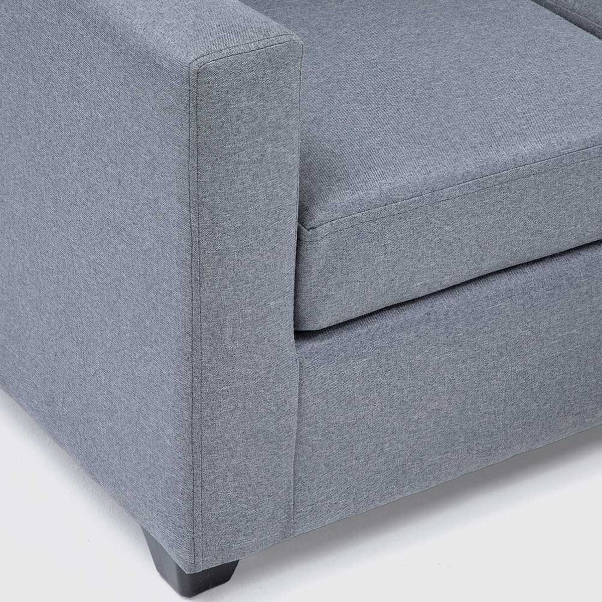 Sofá Muebles MPR Charlotte 3 Cuerpos Gris Medio