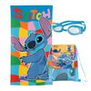 Toalla de Playa Infantil + Lente de Agua Disney Groovy Stitch 70 x 140 cm