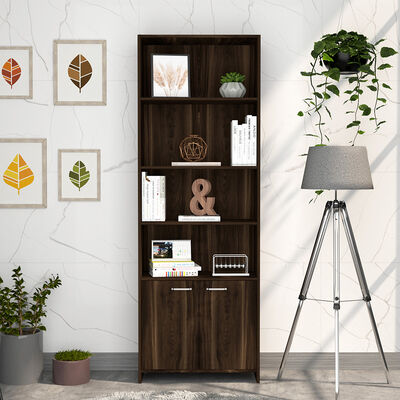 Imagen 1 del producto Biblioteca TuHome Lisa Habano 2 Puertas