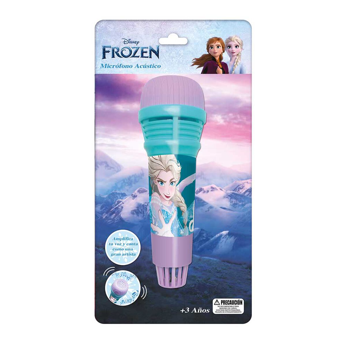 Microfono Acustico Blister Frozen Disney Pronobel