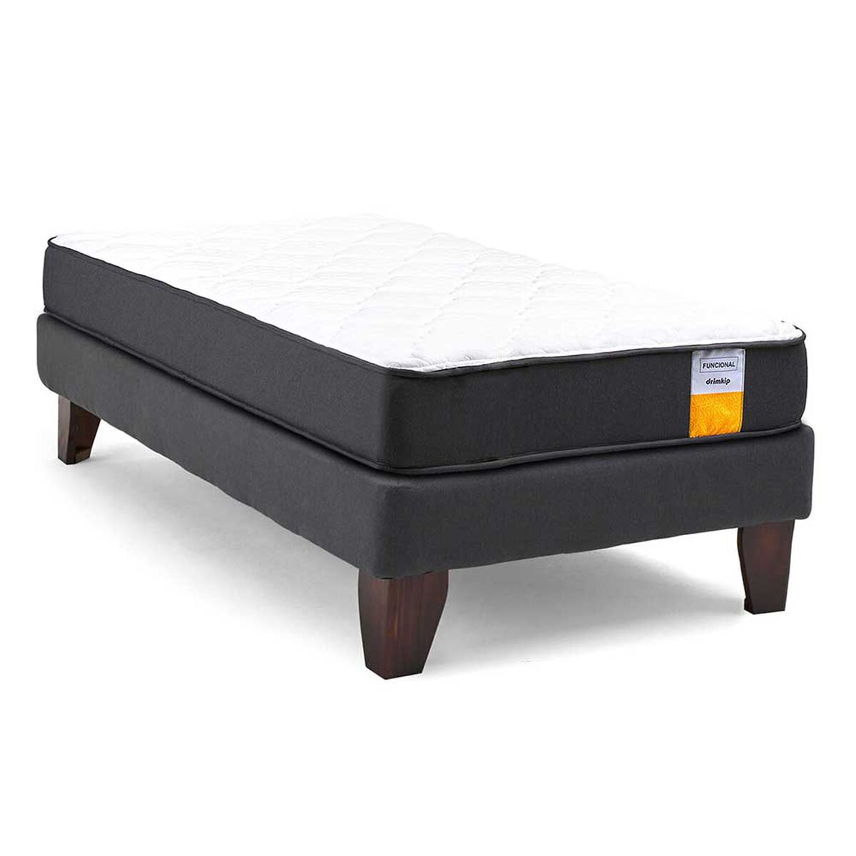 Cama Europea Drimkip 1 Plaza Funcional
