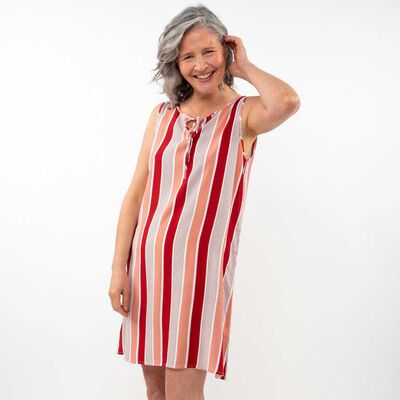 Vestido Midi Sin Mangas Mujer Portman Club