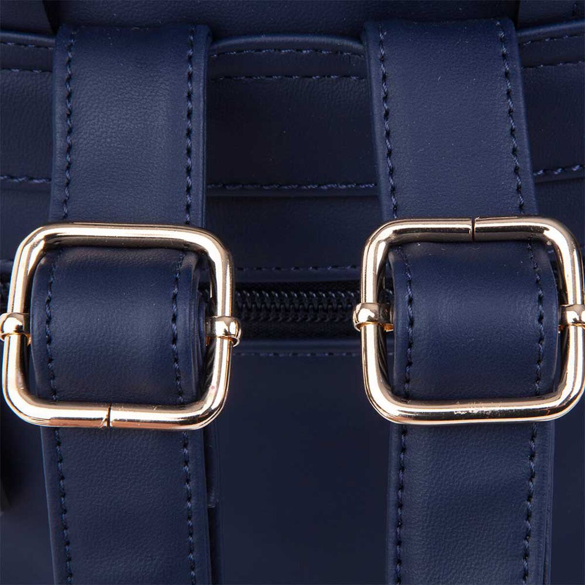 Mochila De Mujer Budapest Azul Mediana Secret