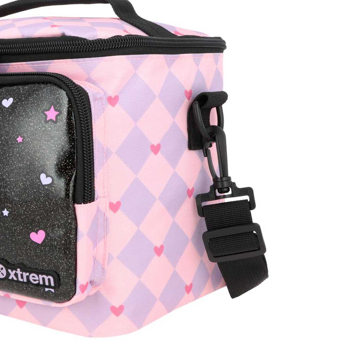 Lonchera T&eacute;rmica Xtrem Oregon 6XT Gato Negro/Lila