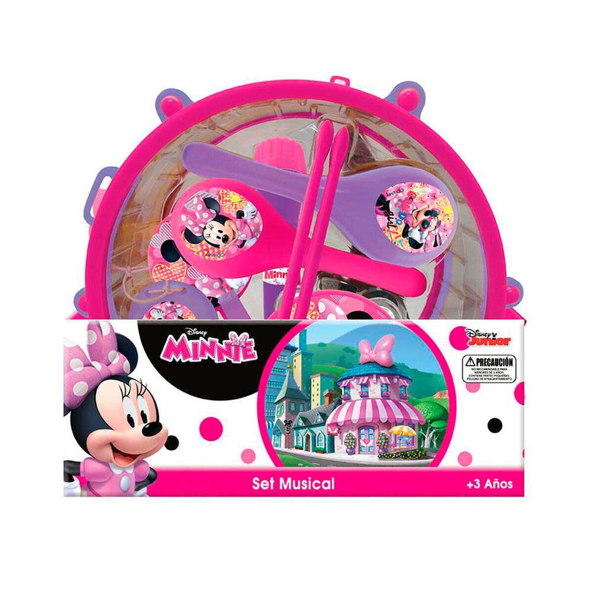 Set Musical en Tambor Minnie Disney