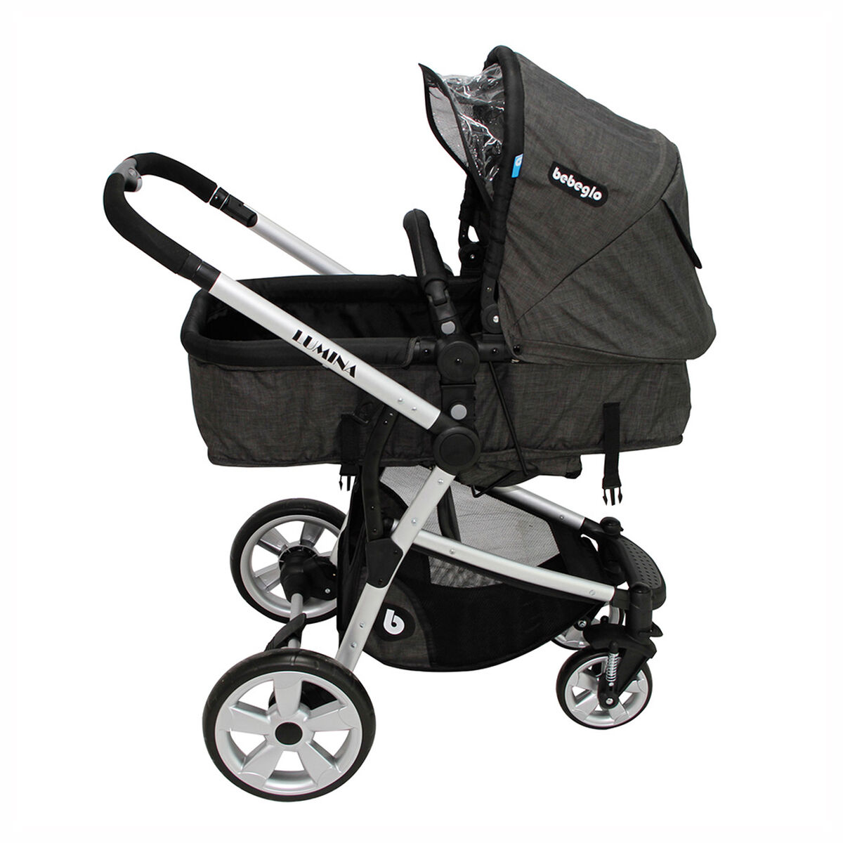 Coche Travel System Lumina RS-13740-3 Negro