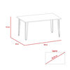 Mesa de Comedor TuHome Vassel