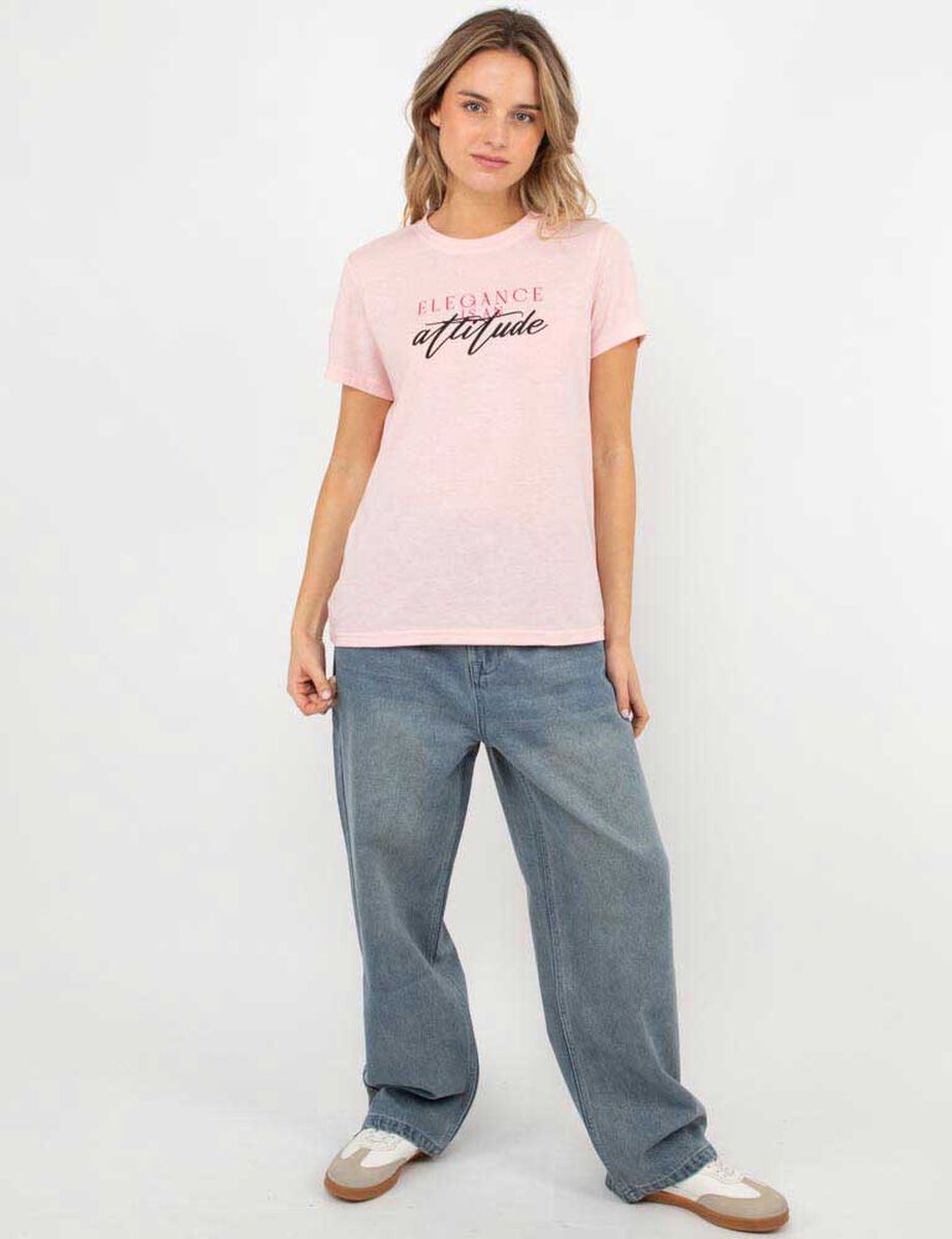 Polera Con Estampado Mujer Icono