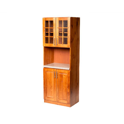 Mueble para Microondas Muebles Hema Berl&iacute;n Nogal