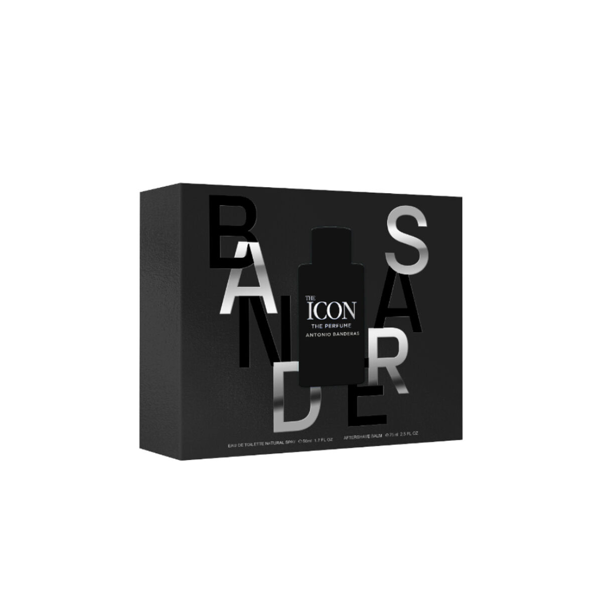 Set Perfume Hombre The Icon EDP 50ml + After Shave Antonio Banderas