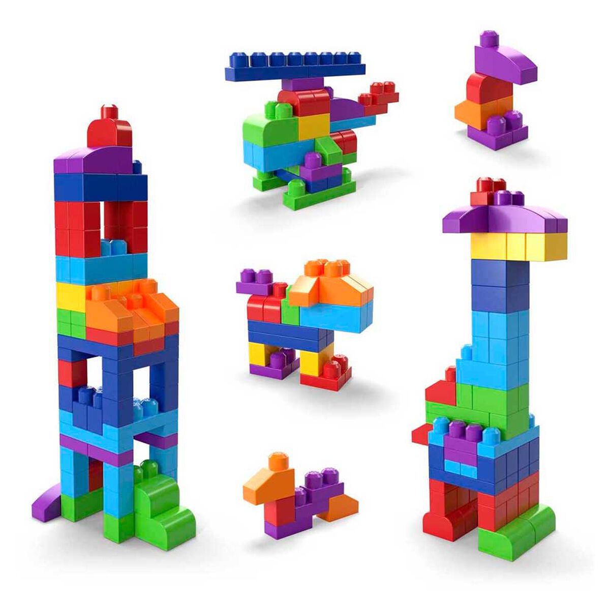 Gran Bolsa Bloques Clásica para Construir Mega Bloks