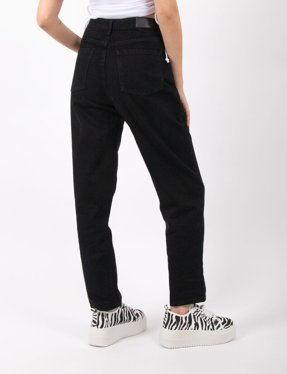 Jeans Mom Tiro Alto Mujer Icono