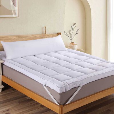 Imagen 2 del producto Cubrecolchón Illusions Full Blanco Topper