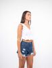 Polera Crop Sin Mangas Mujer Icono