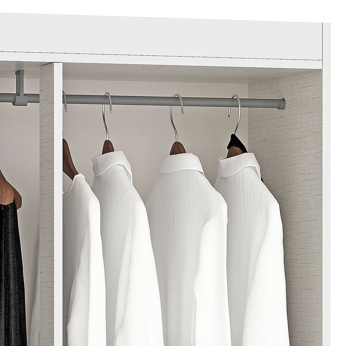 Clóset Vekkahome Coimbra 6 Puertas 2 Cajones Blanco