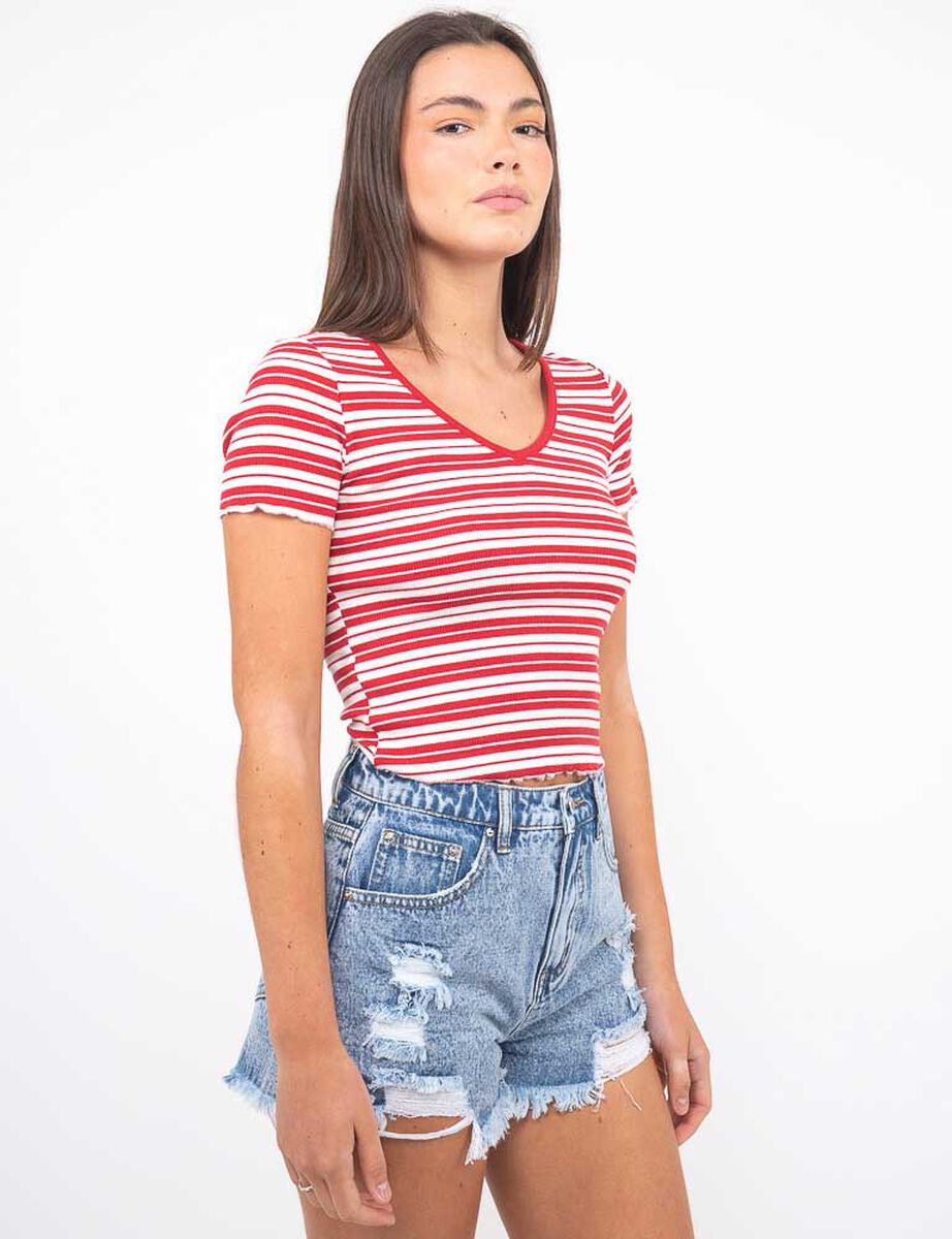 Polera Manga Corta Mujer Icono