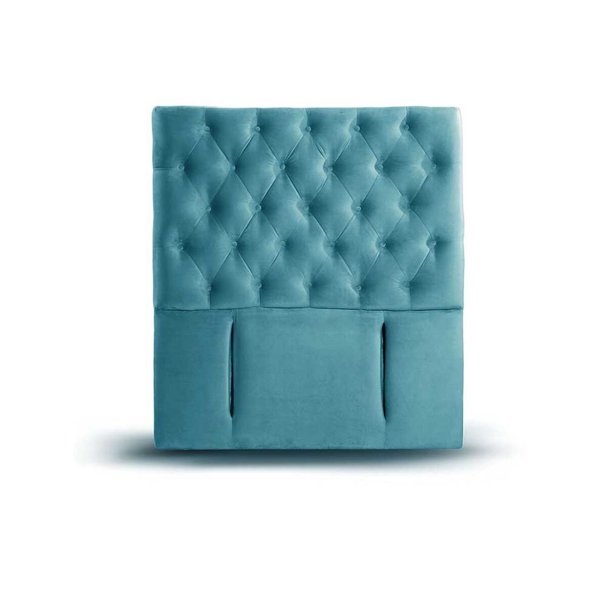 Respaldo Latam Home 1 Plaza Florencia Tela Velvet Turquesa