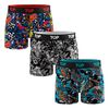 Pack 3 B&oacute;xer Medio Algod&oacute;n Motores Hombre Top