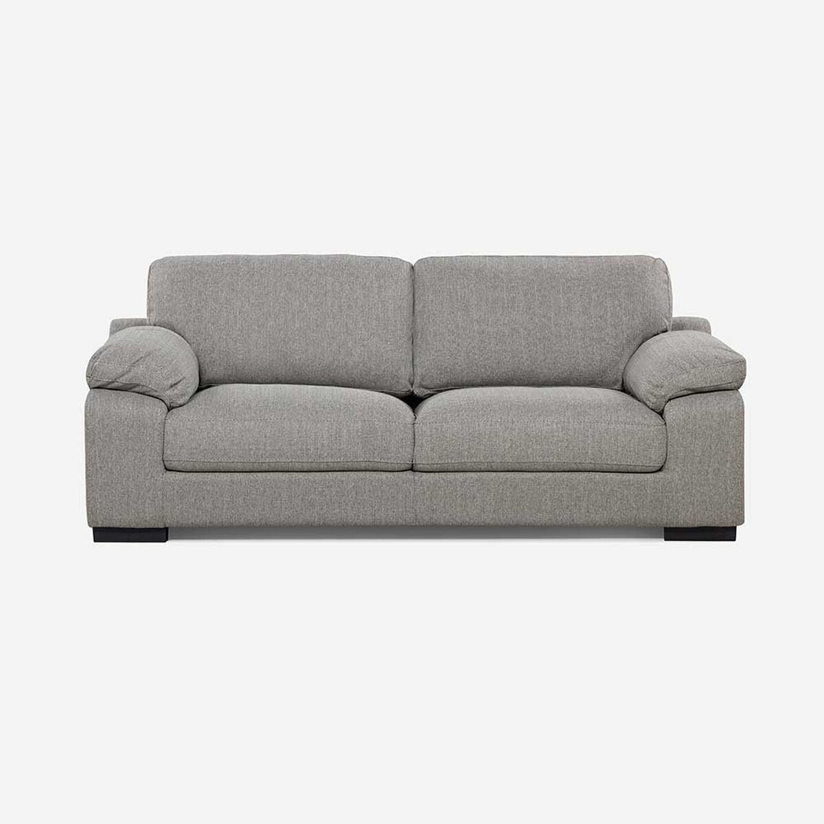 Sofá Rosen Bolonia 3 Cuerpos Gris