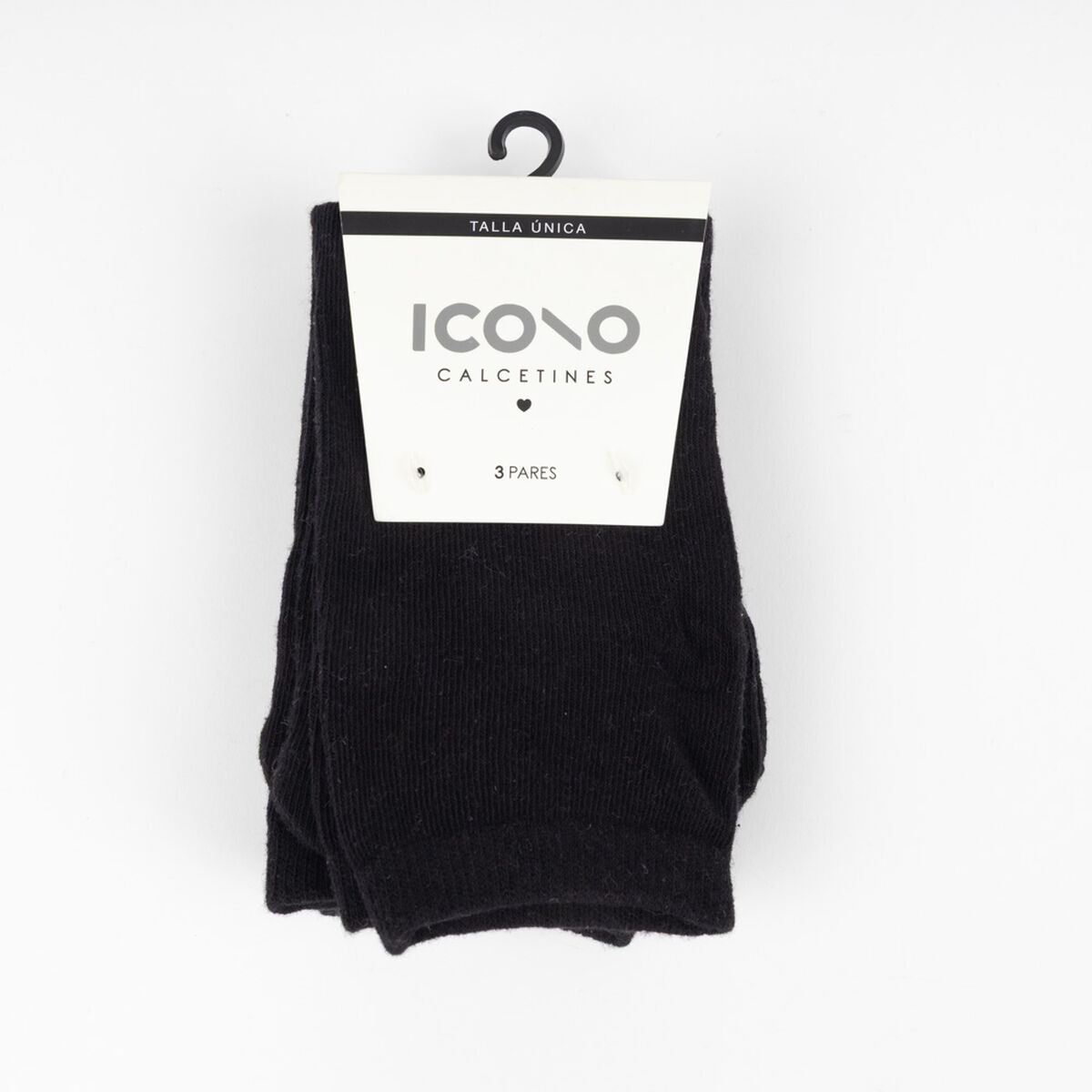 Pack 3 Calcetines Largo Mujer Icono