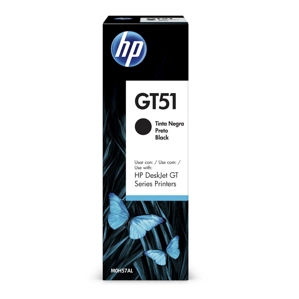 Tinta Original HP M0HAL GT52 Negro